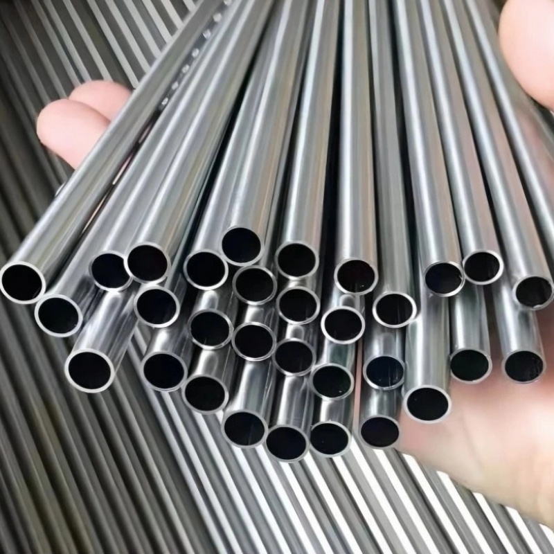ASTM عالي الدقة أنابيب أداة الصلب المقاوم للصدأ المصقول من أجل تدفق التحكم