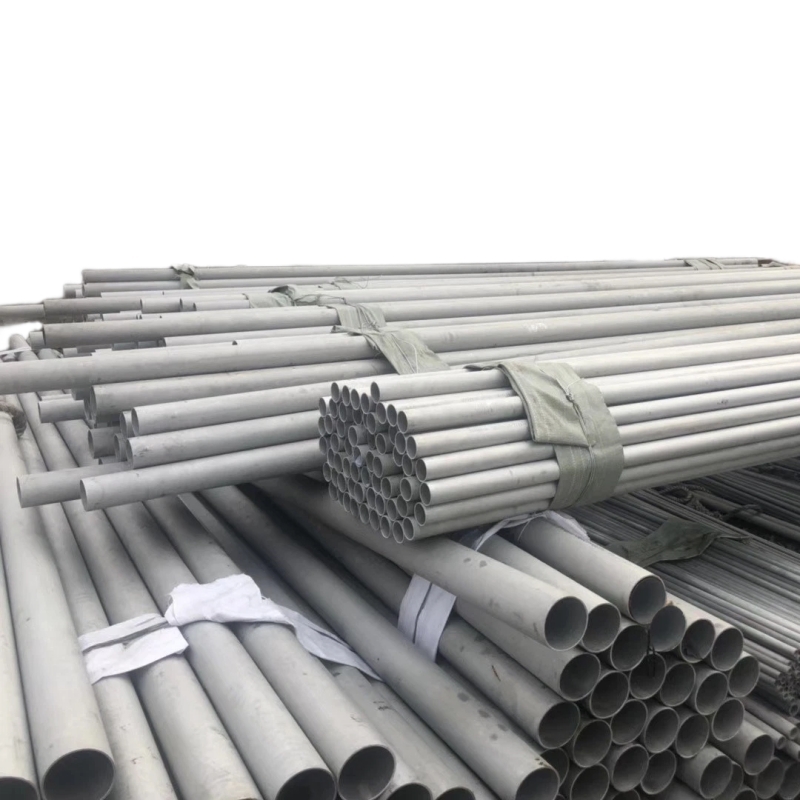 ASTM A312 مقاومة التآكل 304 أنبوب بحري من الفولاذ المقاوم للصدأ سلس